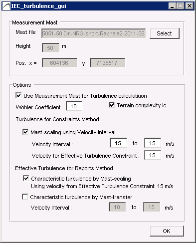 Turbulence GUI
